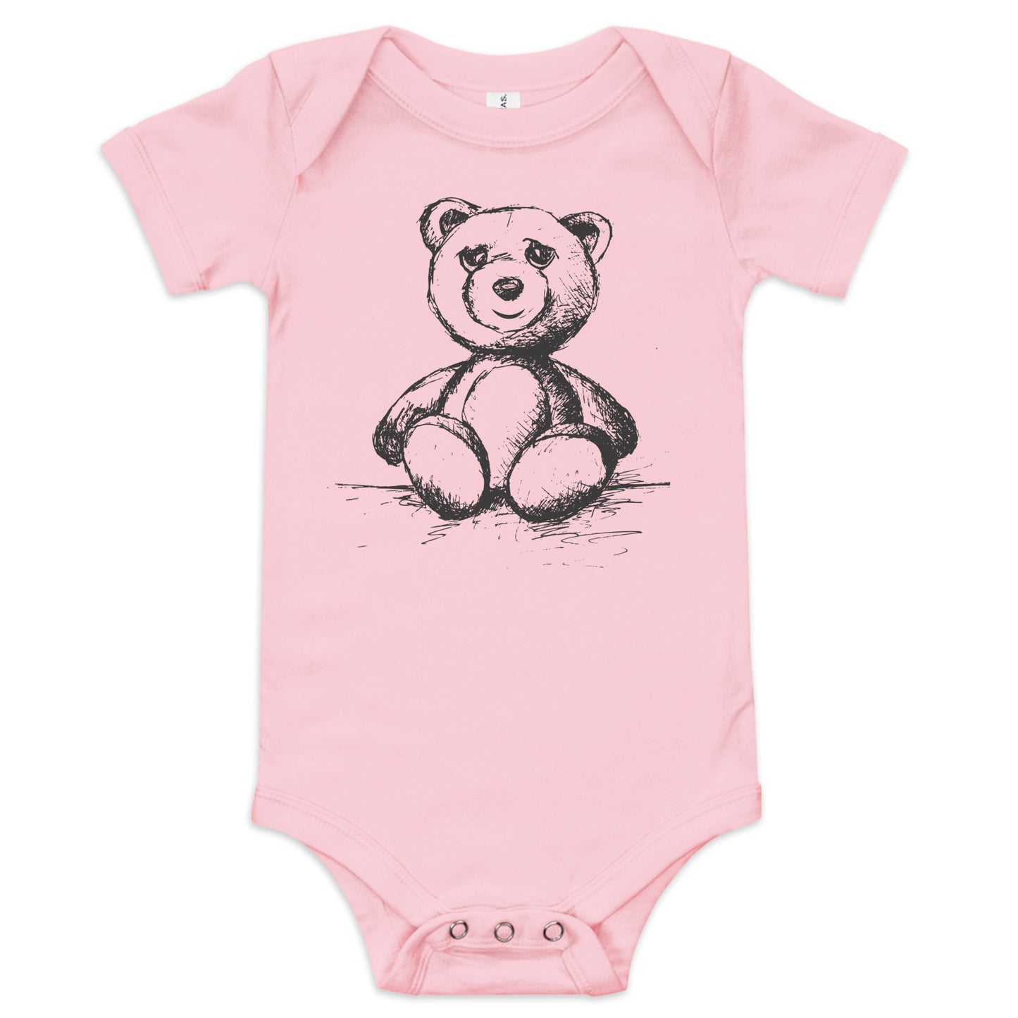 Teddy Bear Sketch Onesie