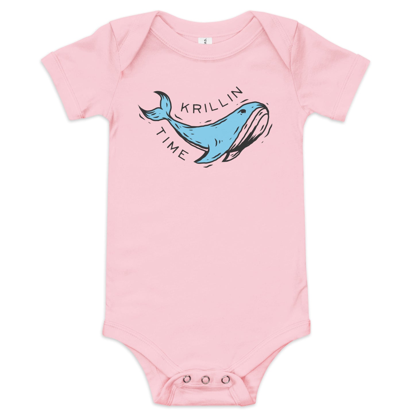 Krillin Time Whale Baby Onesie