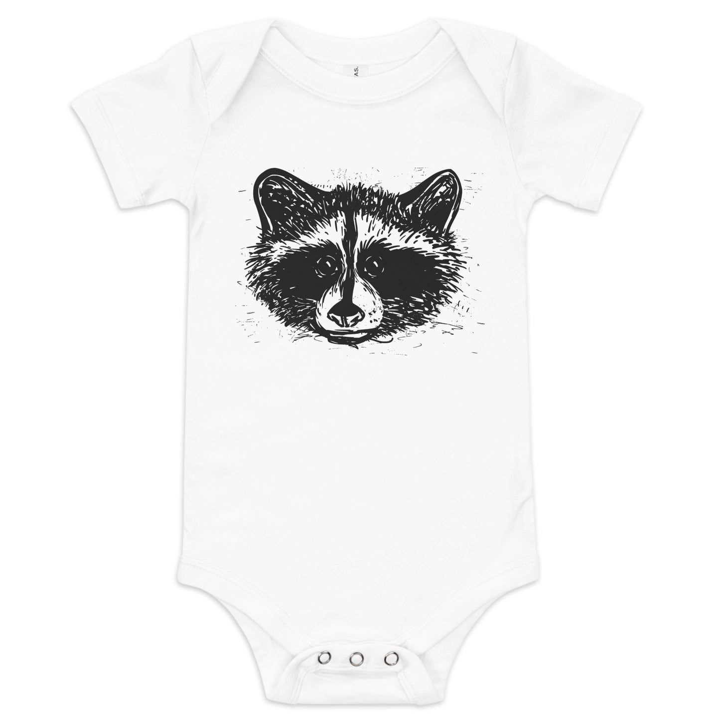 Racoon Sketch Onesie