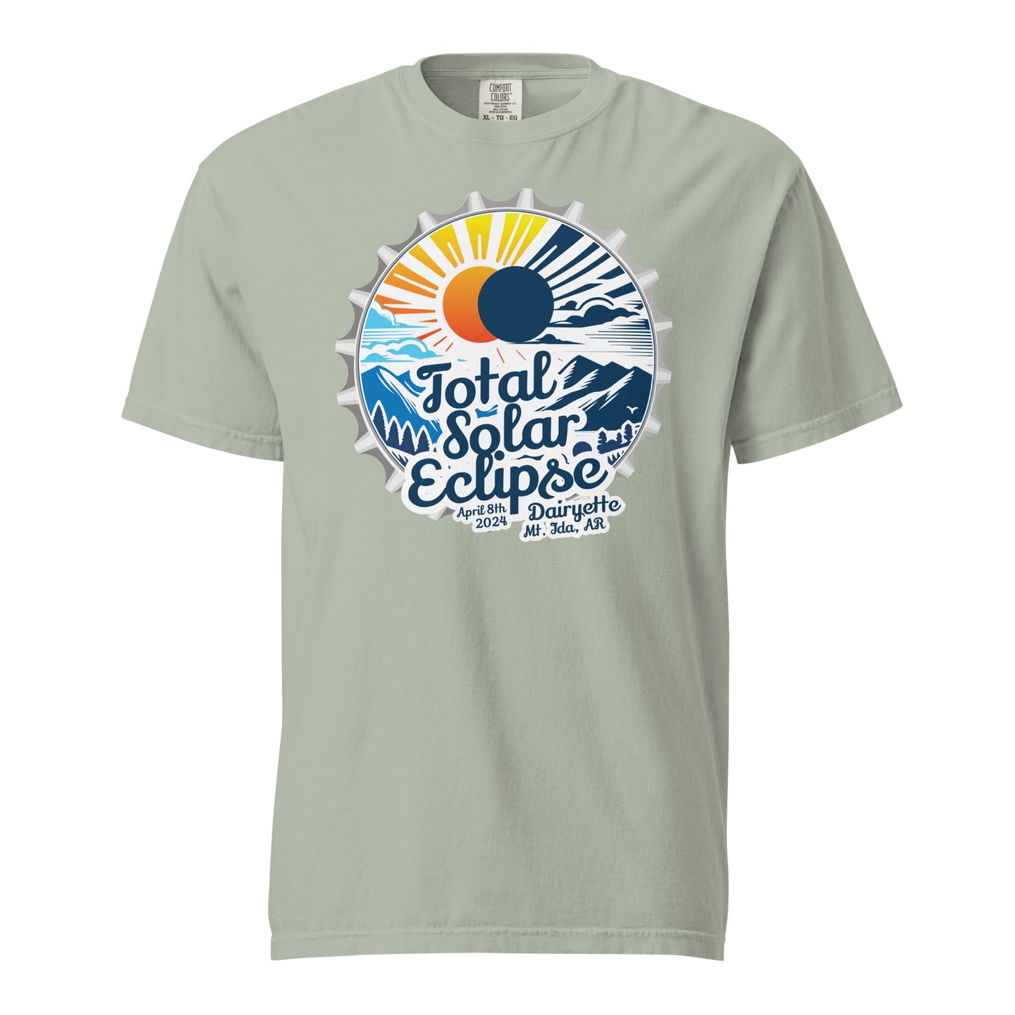 Dairyette Solar Eclipse April 8th 2024 Comfort Colors