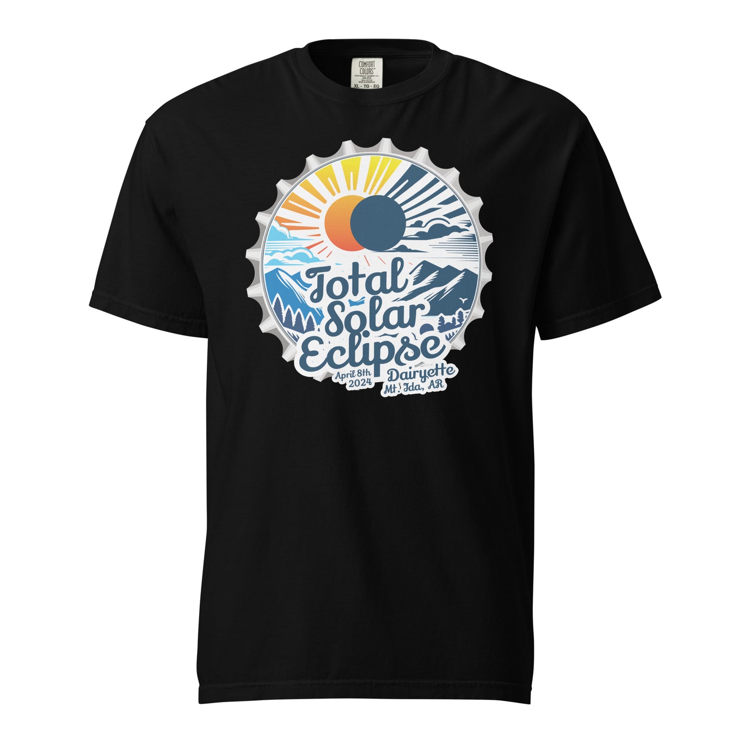 Dairyette Solar Eclipse April 8th 2024 Comfort Colors