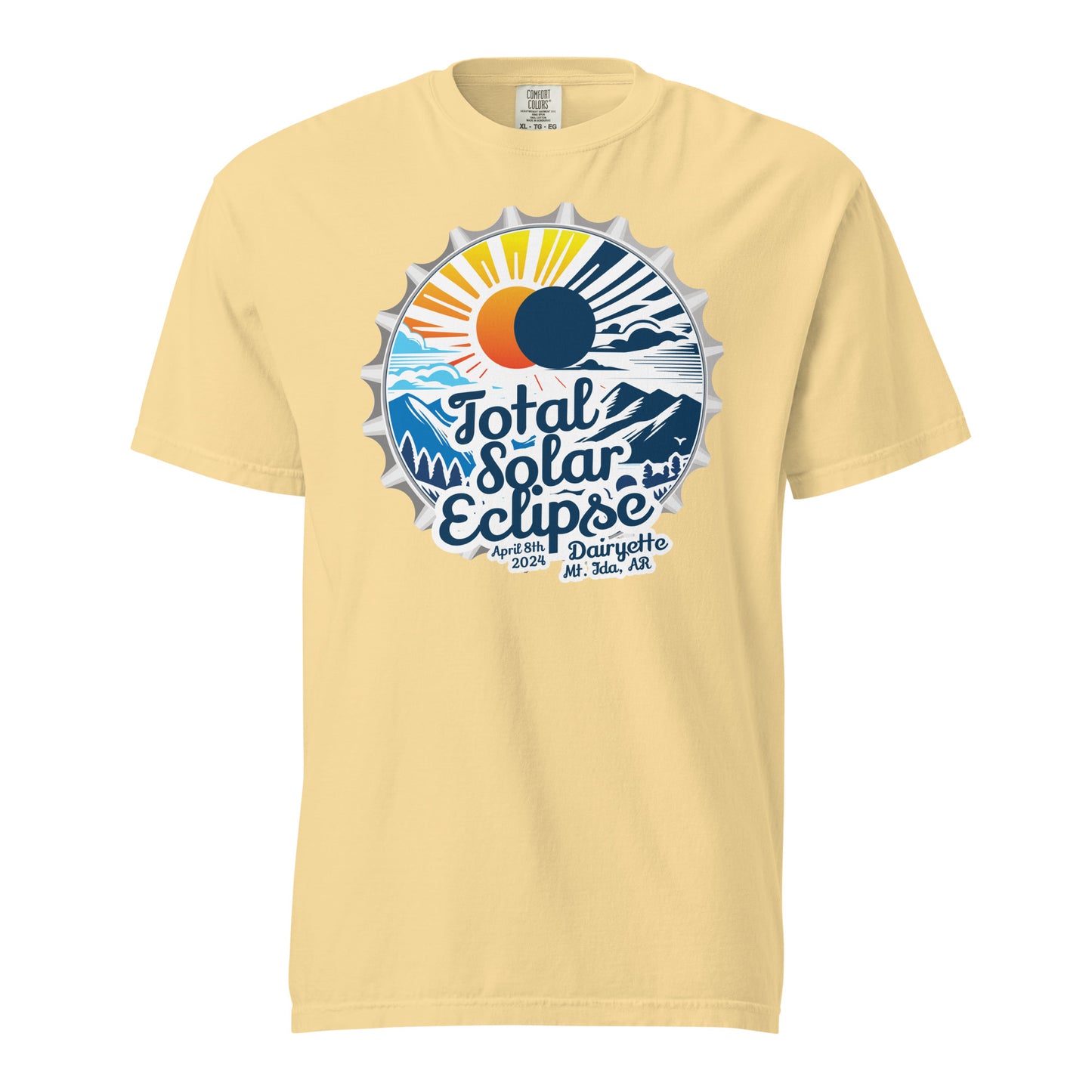 Dairyette Solar Eclipse April 8th 2024 Comfort Colors