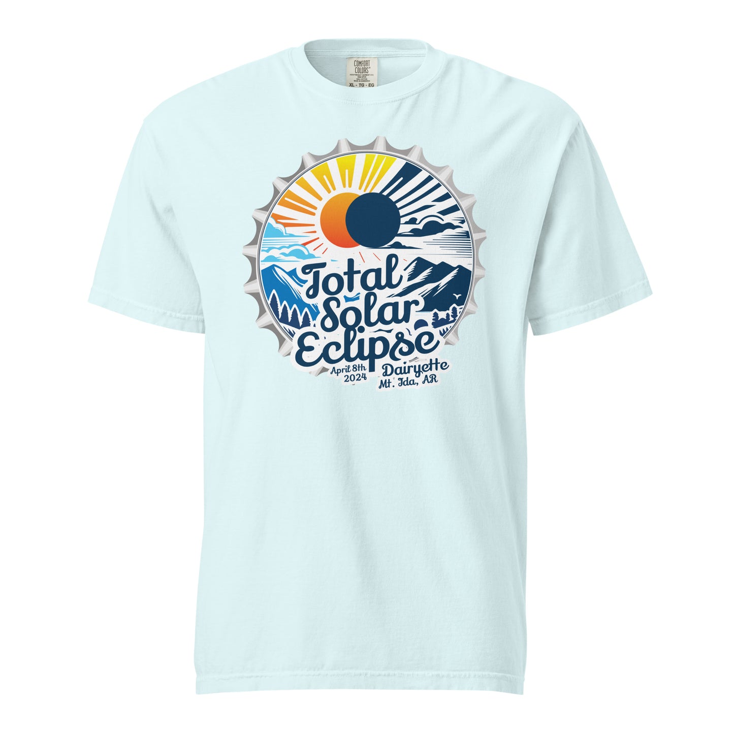 Dairyette Solar Eclipse April 8th 2024 Comfort Colors