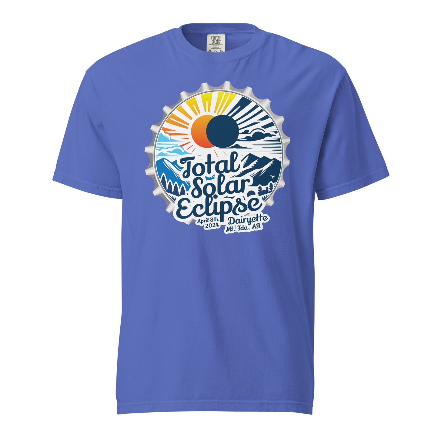 Dairyette Solar Eclipse April 8th 2024 Comfort Colors