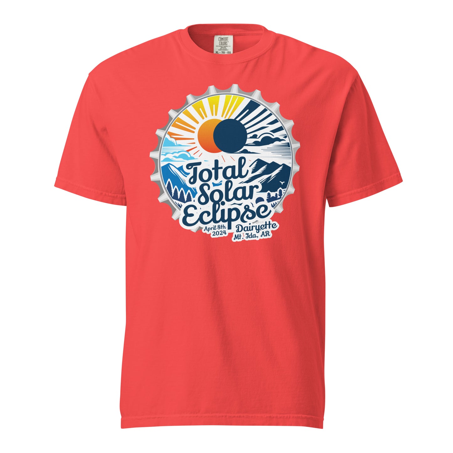 Dairyette Solar Eclipse April 8th 2024 Comfort Colors