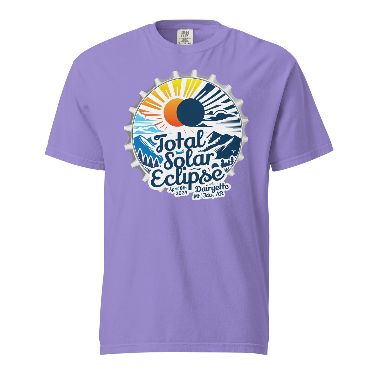 Dairyette Solar Eclipse April 8th 2024 Comfort Colors