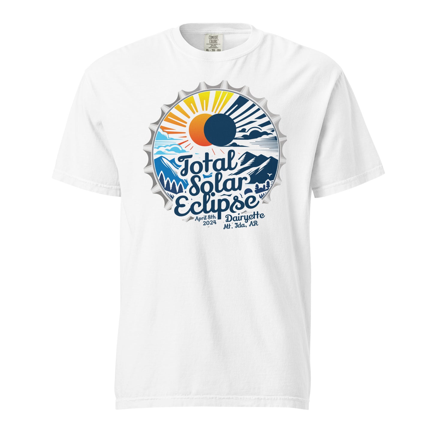 Dairyette Solar Eclipse April 8th 2024 Comfort Colors