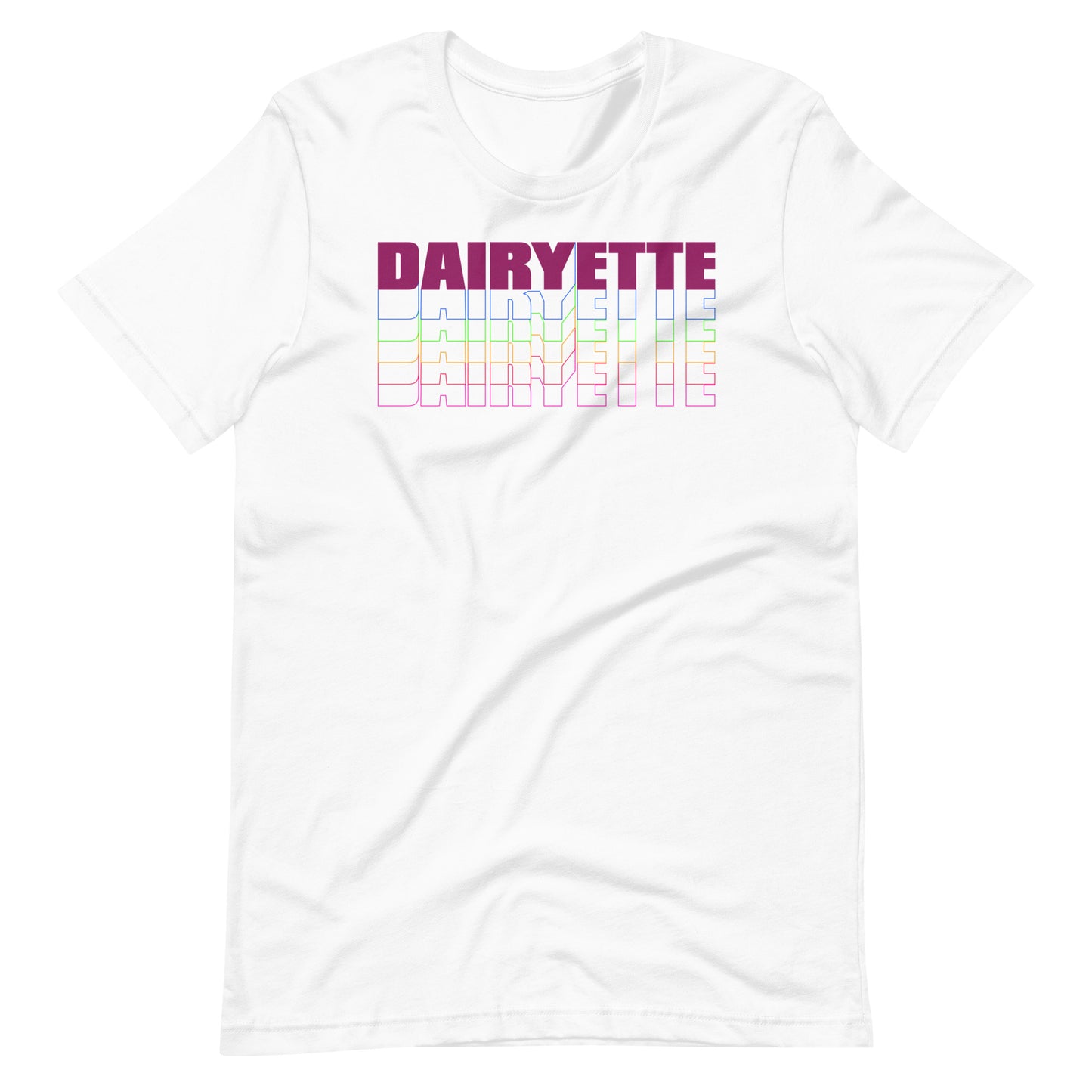 Dairyette Neon Stacked Shirt