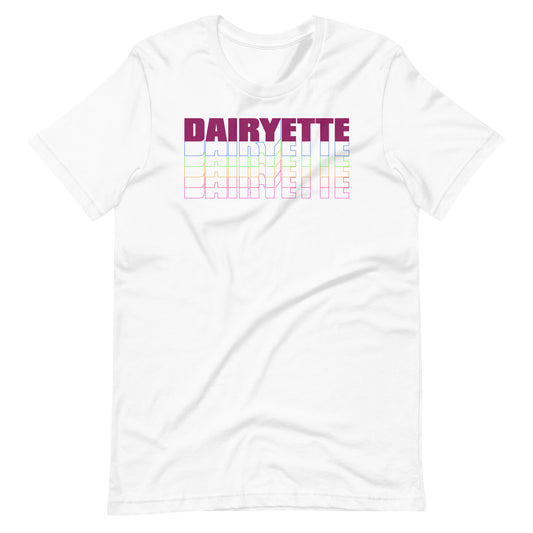 Dairyette Neon Stacked Shirt