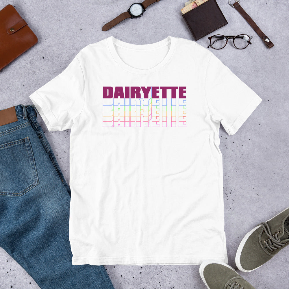 Dairyette Neon Stacked Shirt